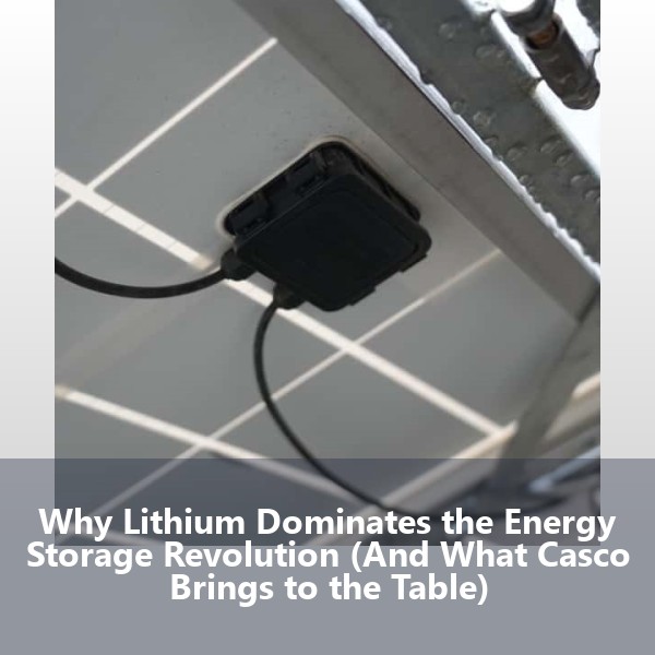 Why Lithium Dominates the Energy Storage Revolution (And What Casco Brings to the Table)
